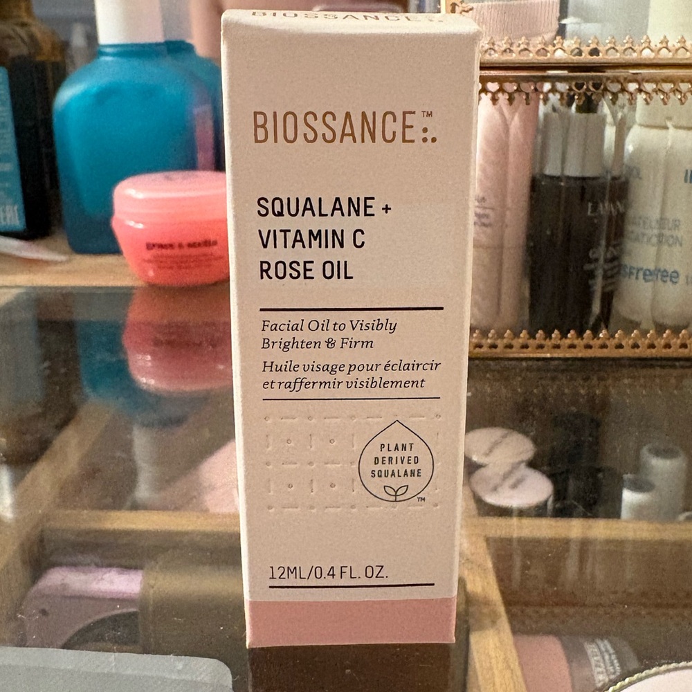 Biossance Vitamin C Rose Brightening and Firming Face Oil + Squalane